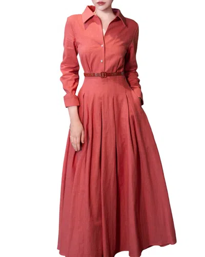 Burryco Maxi Dress In Red