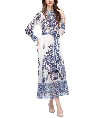 Burryco Maxi Dress In White