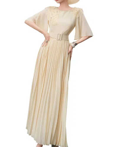 Burryco Maxi Dress In Yellow