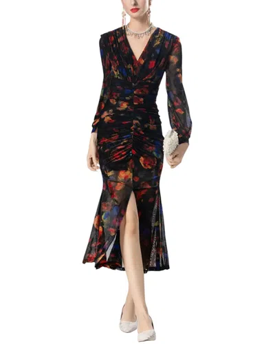 Burryco Midi Dress In Multi