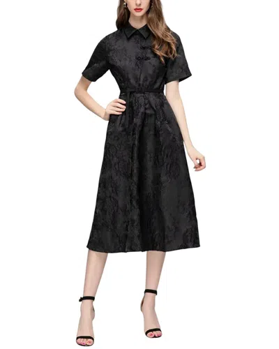 Burryco Midi Dress In Black