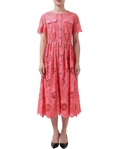 Burryco Midi Dress In Pink