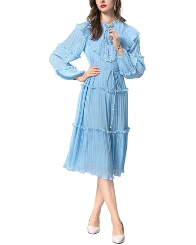 Burryco Midi Dress In Blue