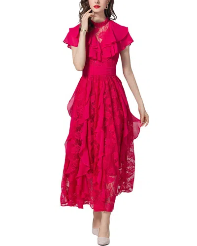 Burryco Midi Dress In Pink