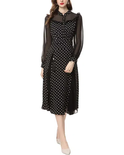 Burryco Midi Dress In Black