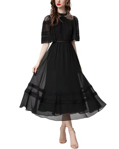 Burryco Midi Dress In Black