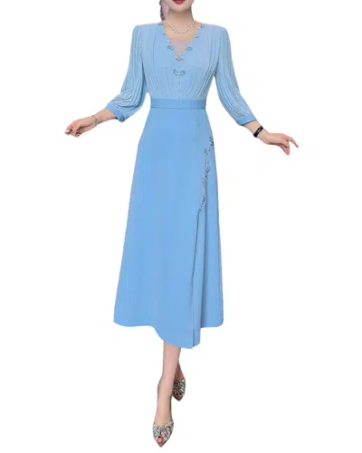 Burryco Midi Dress In Blue