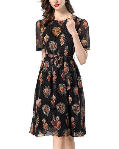 Burryco Midi Dress In Black