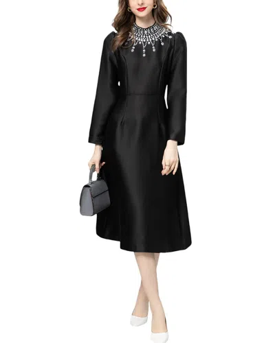 Burryco Midi Dress In Black