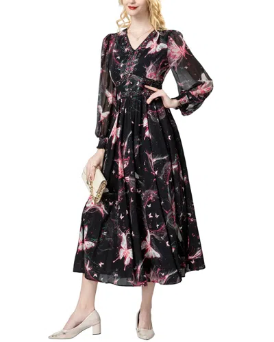 Burryco Midi Dress In Black