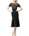 Burryco Midi Dress In Black