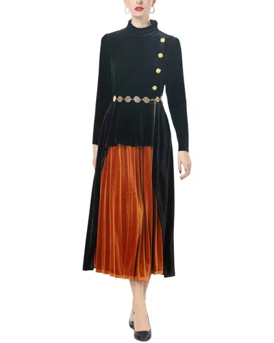 Burryco Midi Dress In Black