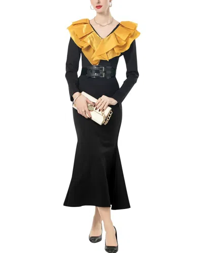 Burryco Midi Dress In Black