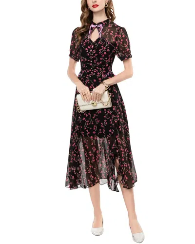 Burryco Midi Dress In Black