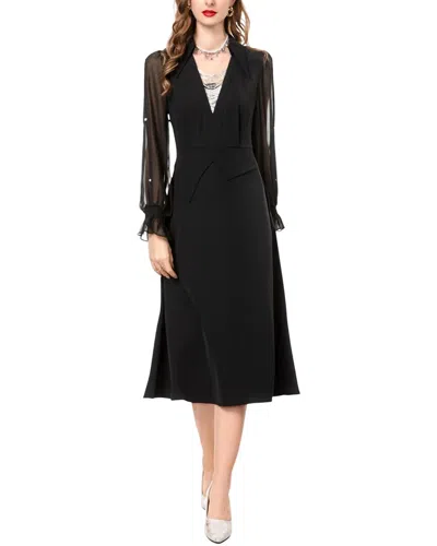 Burryco Midi Dress In Black