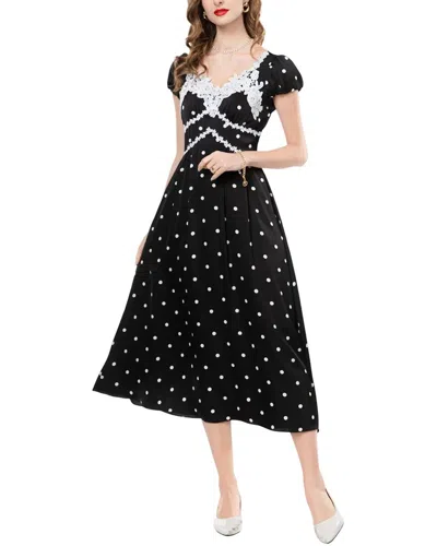 Burryco Midi Dress In Black