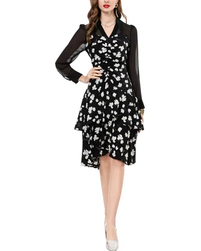 Burryco Midi Dress In Black