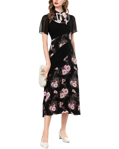 Burryco Midi Dress In Black