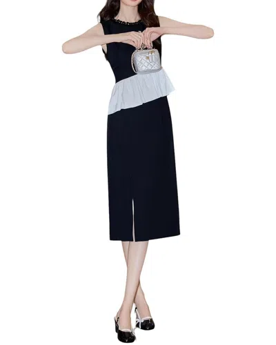 Burryco Midi Dress In Blue