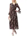 Burryco Midi Dress In Brown