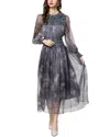 Burryco Midi Dress In Gray