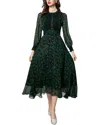 Burryco Midi Dress In Green
