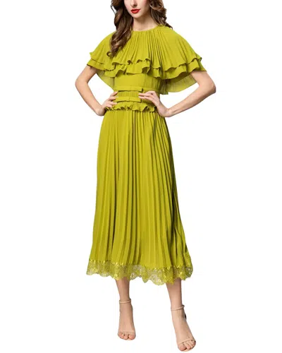 Burryco Midi Dress In Green