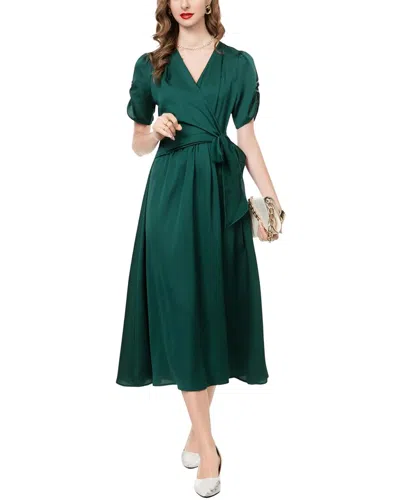 Burryco Midi Dress In Green