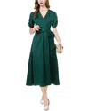 Burryco Midi Dress In Green