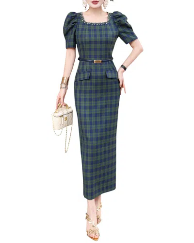 Burryco Midi Dress In Green