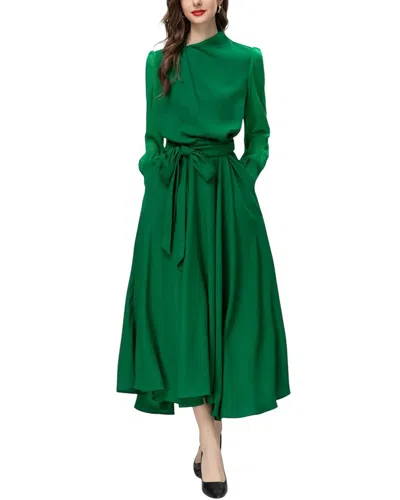Burryco Midi Dress In Green