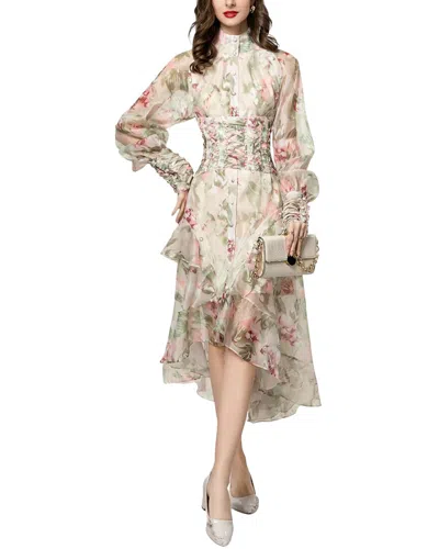Burryco Midi Dress In Multi