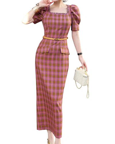 Burryco Midi Dress In Multi