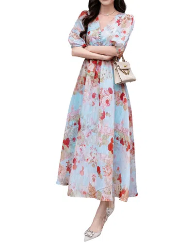Burryco Midi Dress In Multi