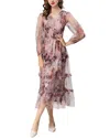 Burryco Midi Dress In Pink