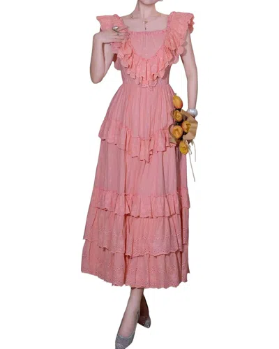 Burryco Midi Dress In Pink