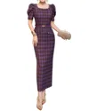 Burryco Midi Dress In Purple