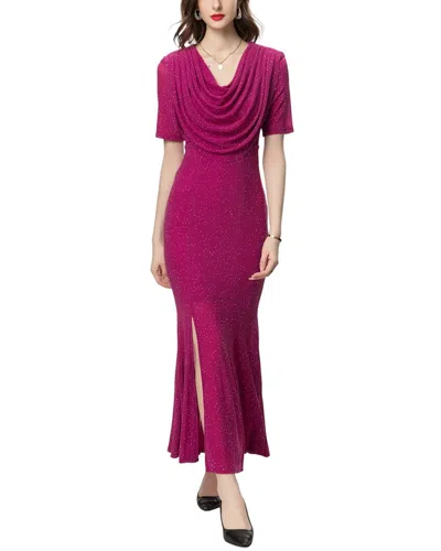 Burryco Midi Dress In Red