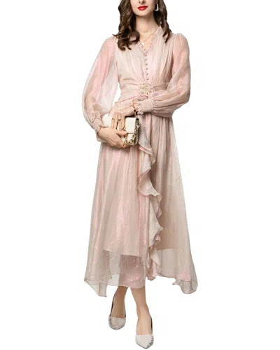 Burryco Midi Dress In White