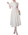 Burryco Midi Dress In White