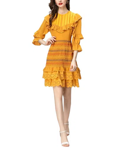 Burryco Mini Dress In Orange