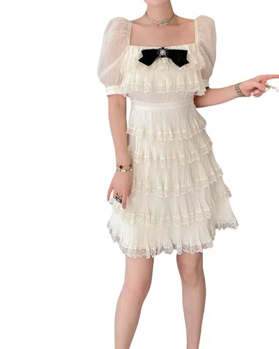 Burryco Mini Dress In White