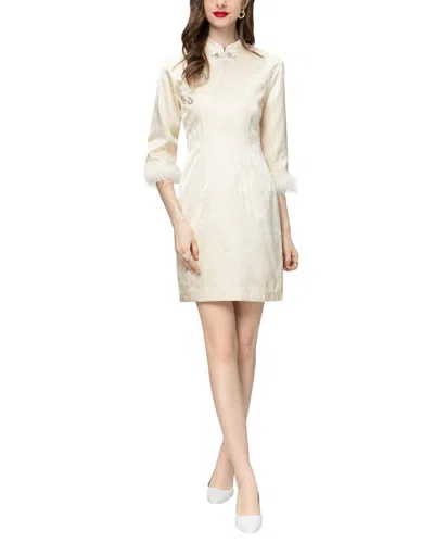 Burryco Mini Dress In Beige