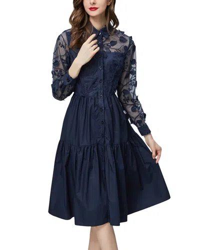 Burryco Mini Dress In Blue