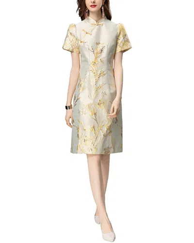 Burryco Mini Dress In Gold