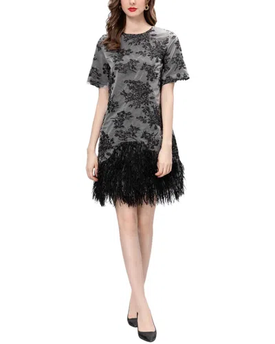 Burryco Mini Dress In Gray