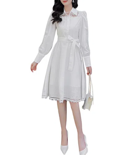 Burryco Mini Dress In Gray