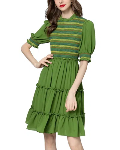 Burryco Mini Dress In Green