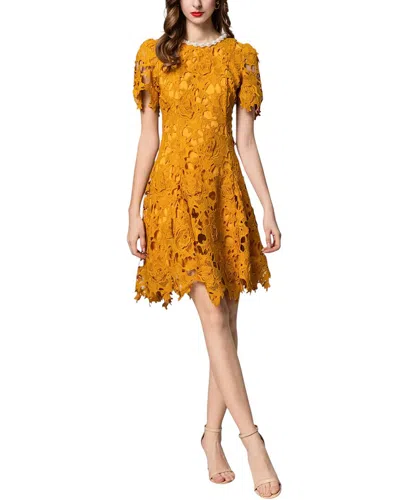Burryco Mini Dress In Yellow