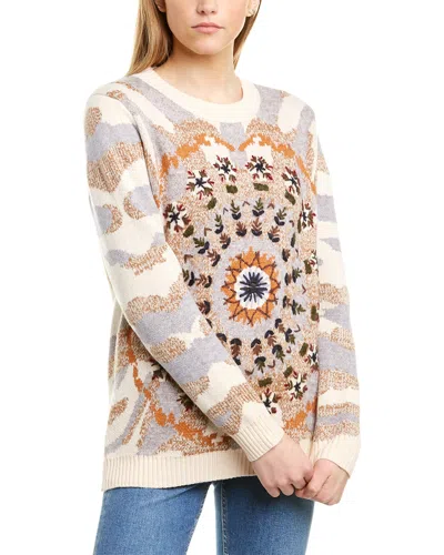 Burryco Mohair-blend Sweater In Multi